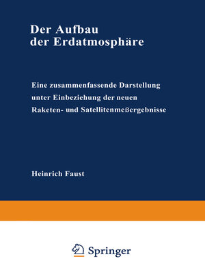 cover image of Der Aufbau der Erdatmosphäre